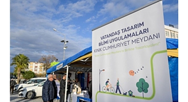 Kınık Cumhuriyet Meydanı yeni çehresine kavuşuyor