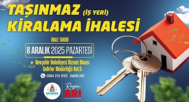 Nevşehir Belediyesi, Taşınmazlar İçin Kiralama İhalesi Yapacak