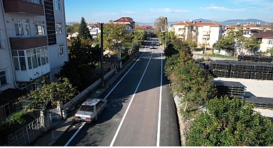 Gölcük Bilgin Caddesi yeni yüzüne kavuştu