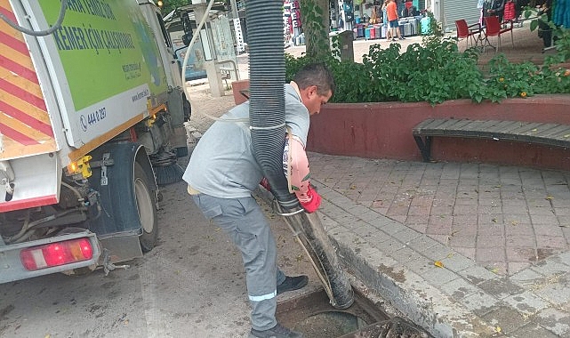 Kemer’de mazgal temizliği çalışmaları tamamlandı